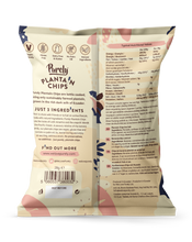 Load image into Gallery viewer, Purely Plantain Chips Sea Salt Grab Bag (28g) Visual Back
