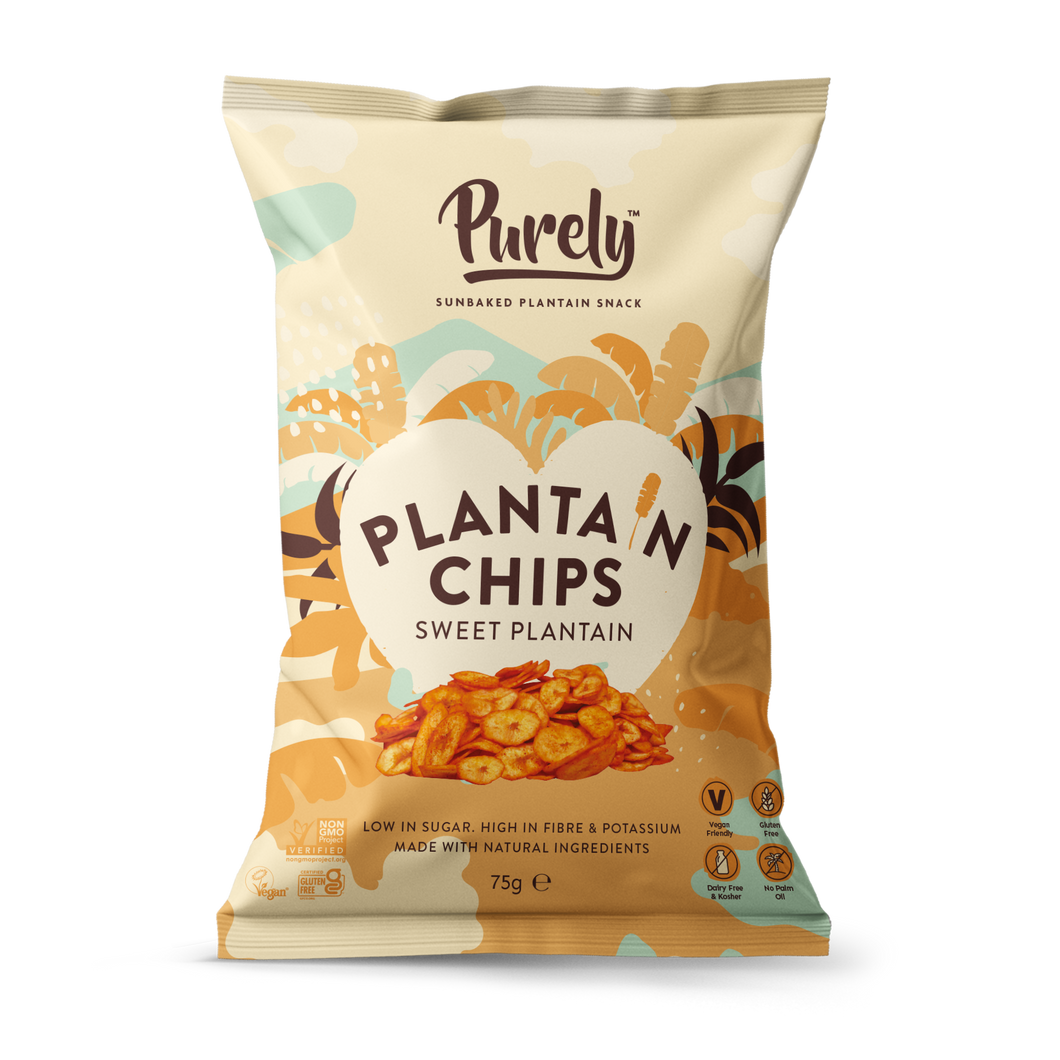 Purely Plantain Chips Sweet Plantain - Sharing Bag